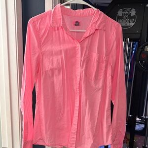Old Navy Vibrant Pink Shirt